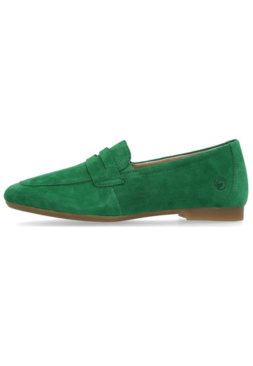 Slipper Remonte Slipper Veloursleder Apfel