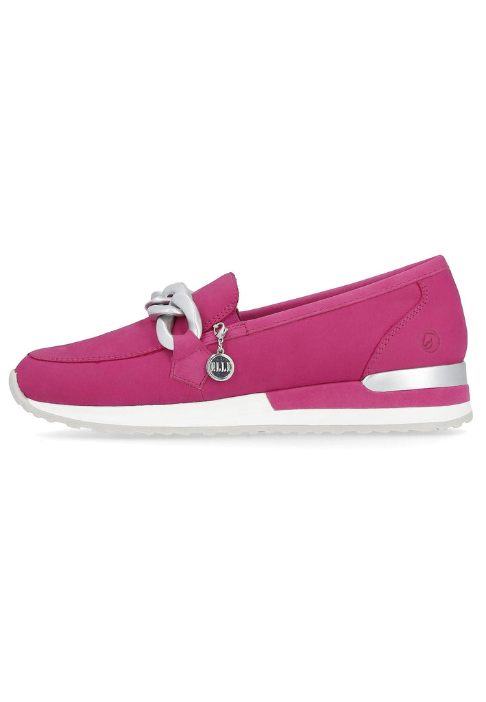 Slipper Remonte Slipper Veloursleder Fuchsia