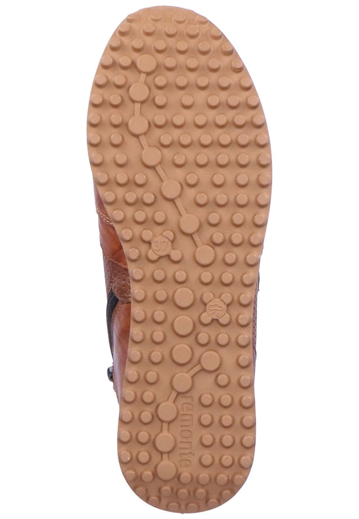 Remonte Sneaker Glattleder Chestnut