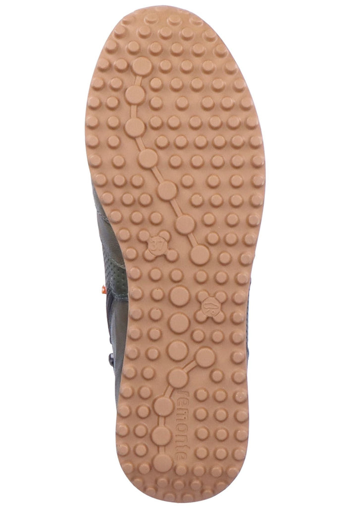 Remonte Sneaker Glattleder Grün