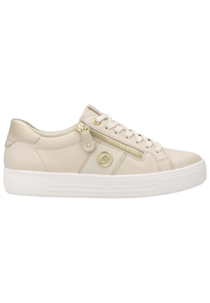 Remonte Sneaker Leder Beige