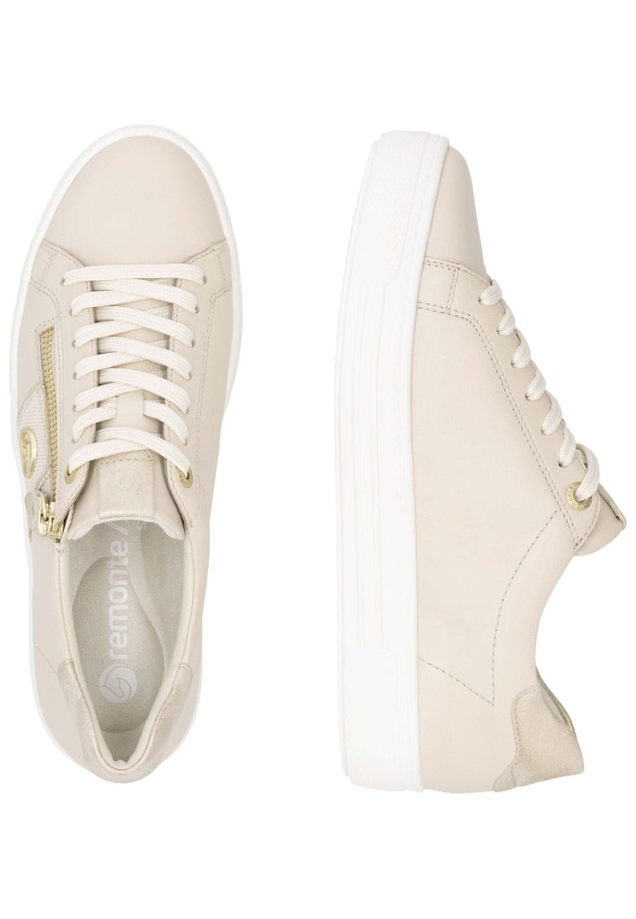 Remonte Sneaker Leder Beige