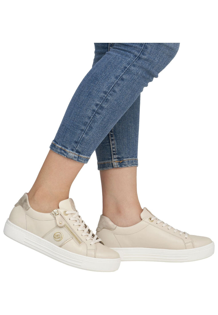 Remonte Sneaker Leder Beige