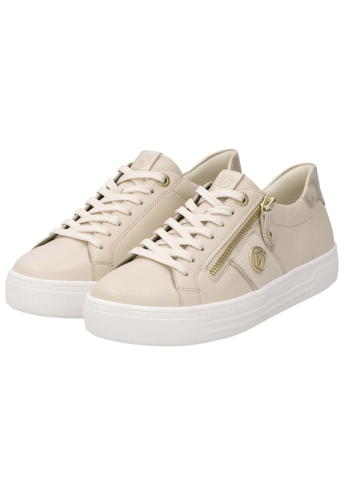 Remonte Sneaker Leder Beige