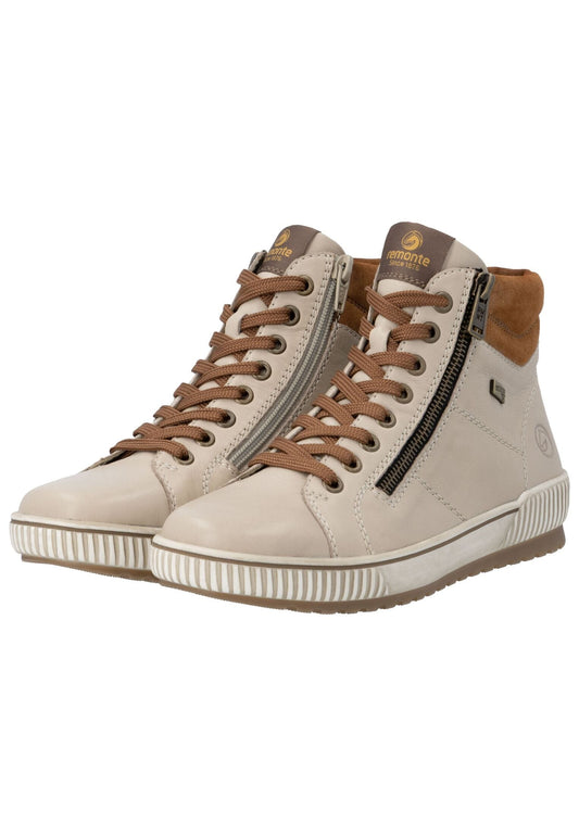 Remonte Sneaker Leder Beige