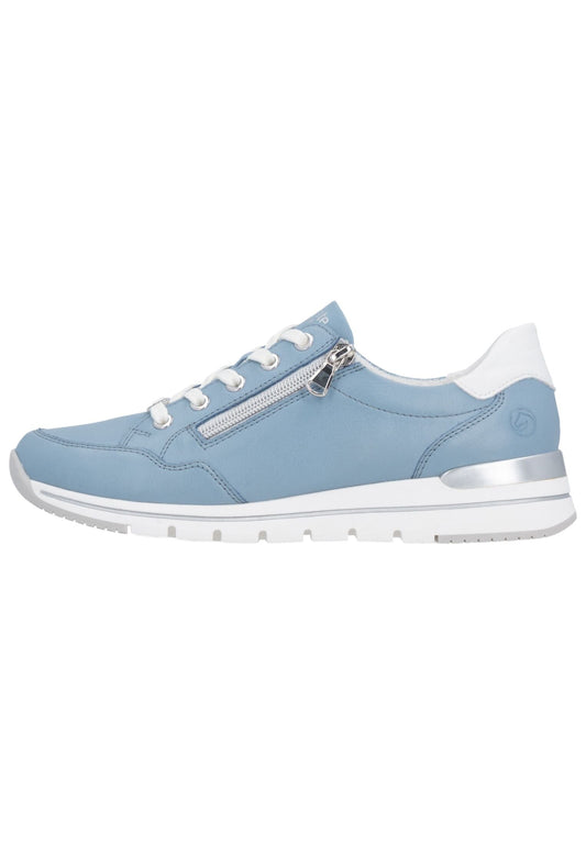 Remonte Sneaker Leder Blau/Weiß