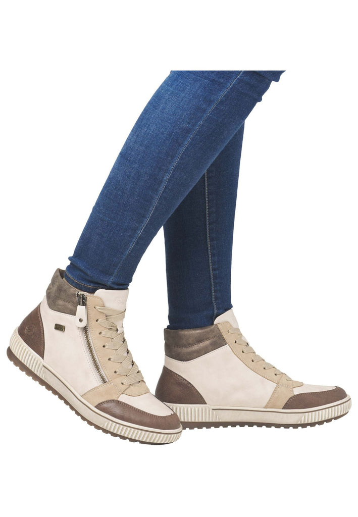 Remonte Sneaker Leder Braun/Beige