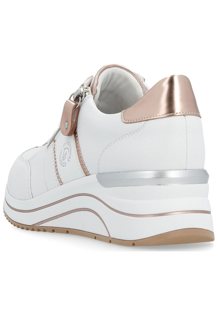 Remonte Sneaker Leder/Synthetik Weiß Kombi