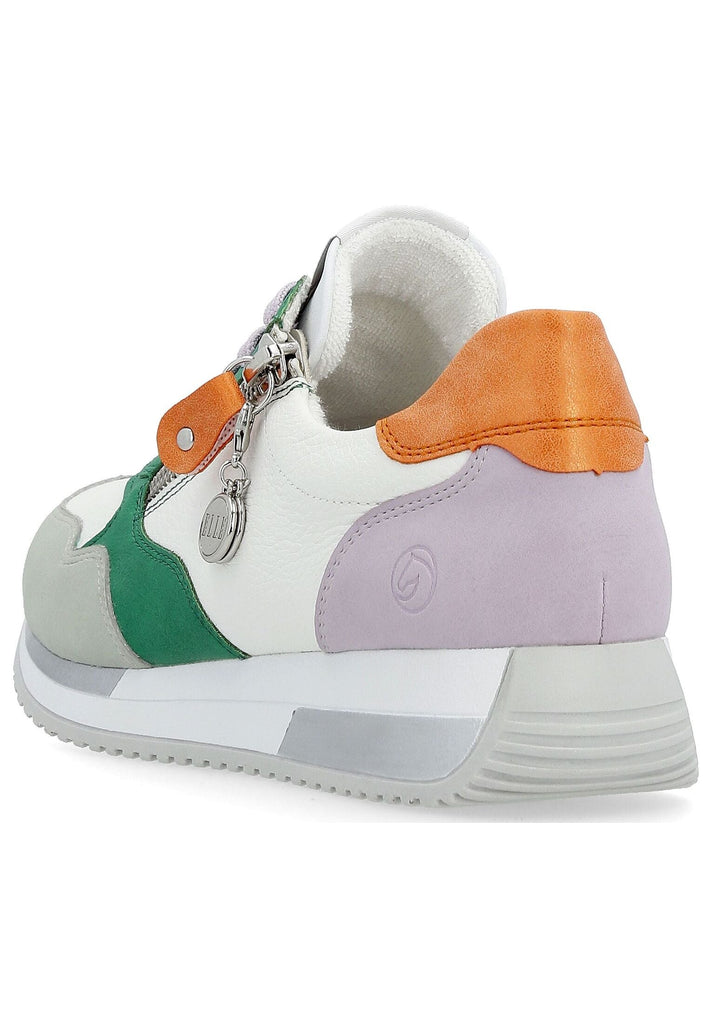 Remonte Sneaker Leder/Synthetik Weiß Kombi