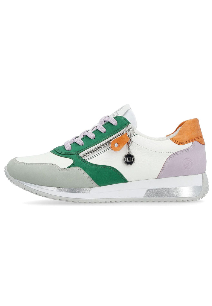 Remonte Sneaker Leder/Synthetik Weiß Kombi