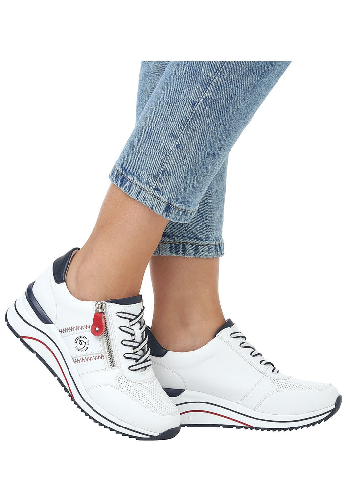 Remonte Sneaker Leder Weiß