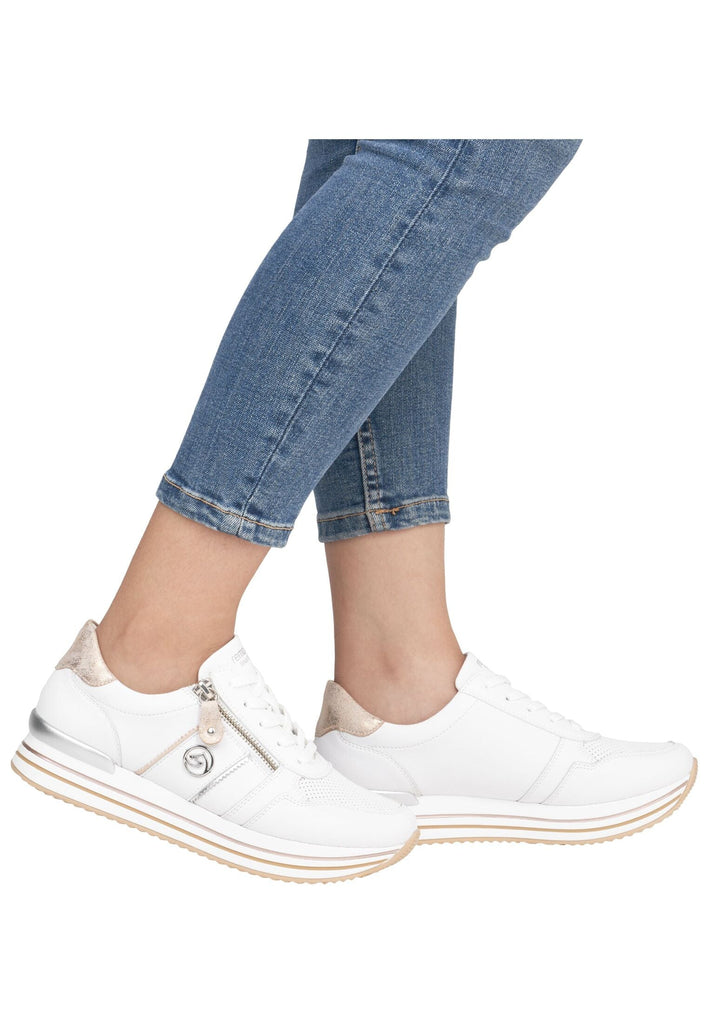 Remonte Sneaker Leder Weiß
