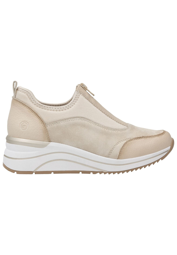 Remonte Sneaker Lederimitat Cream