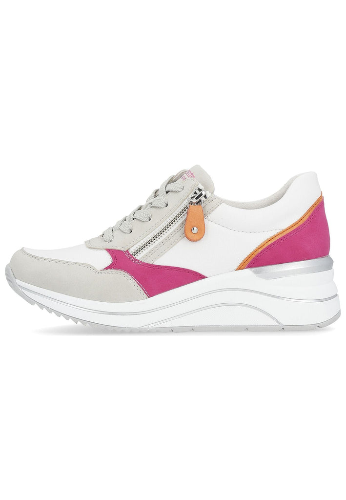Remonte Sneaker Lederimitat Grau/Multi