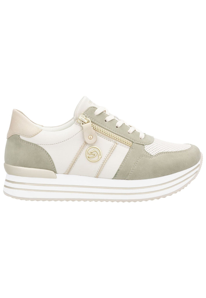 Remonte Sneaker Lederimitat Offwhite
