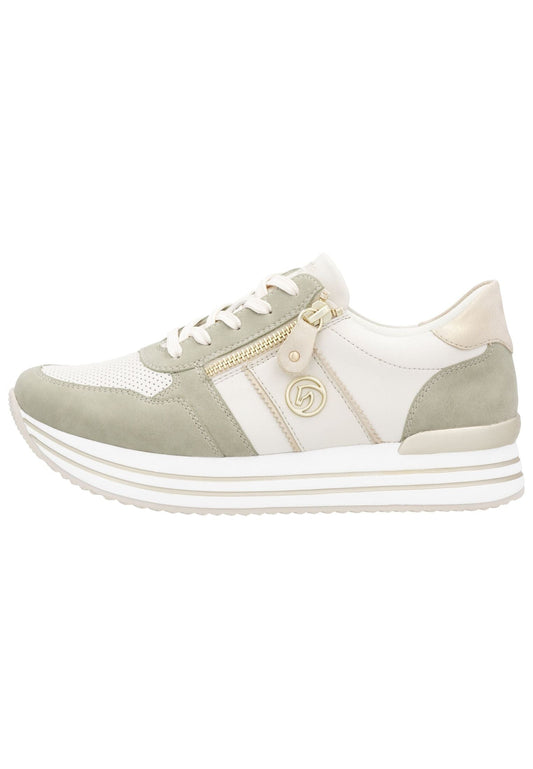 Remonte Sneaker Lederimitat Offwhite
