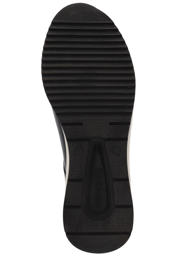Remonte Sneaker Lederimitat Schwarz