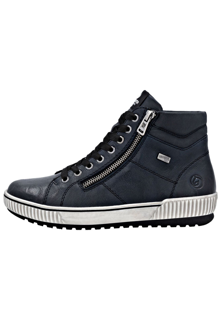 Sneaker Remonte Sneaker Glattleder Pazifik Warmfutter
