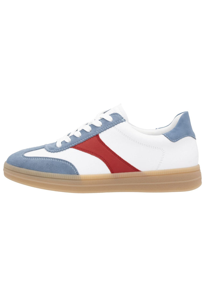 Sneaker Remonte Sneaker Leder Blau/Weiß