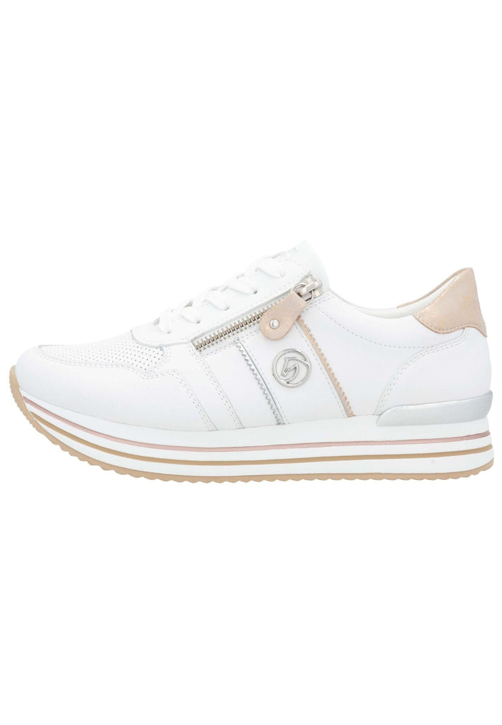 Sneaker Remonte Sneaker Leder Weiß