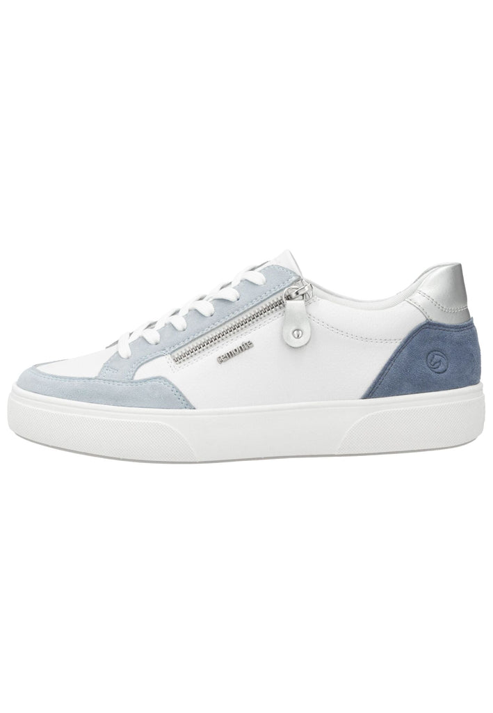 Sneaker Remonte Sneaker Leder Weiß/Blau
