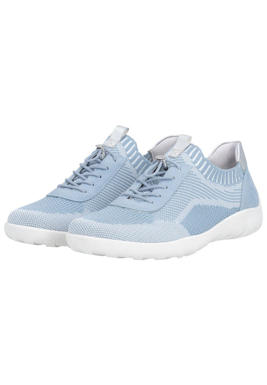 Remonte Sneaker Synthetik/Textil Weiß/Blau
