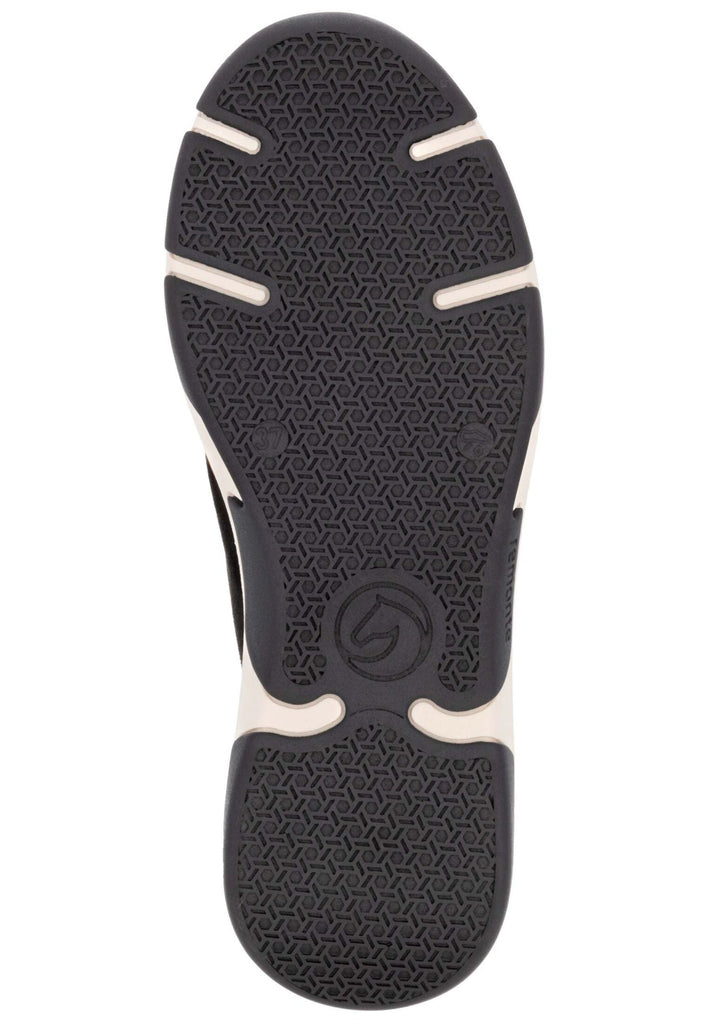 Remonte Sneaker Veloursleder Schwarz/Braun Warmfutter