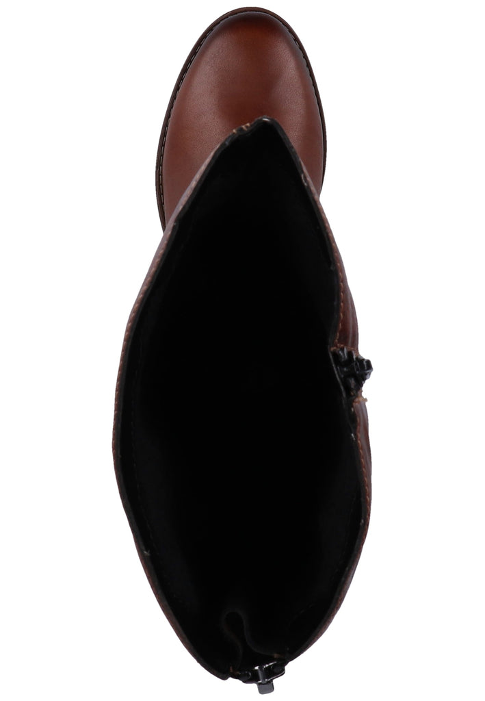 Remonte Stiefel Glattleder Braun Warmfutter