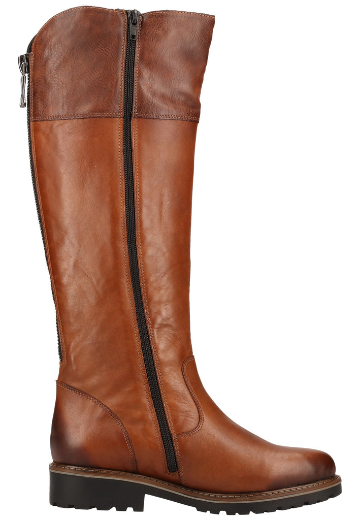 Remonte Stiefel Glattleder Braun Warmfutter