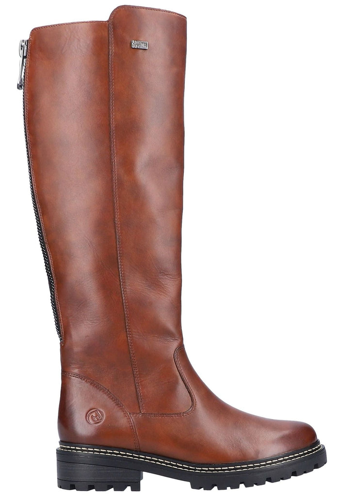 Remonte Stiefel Glattleder Chestnut