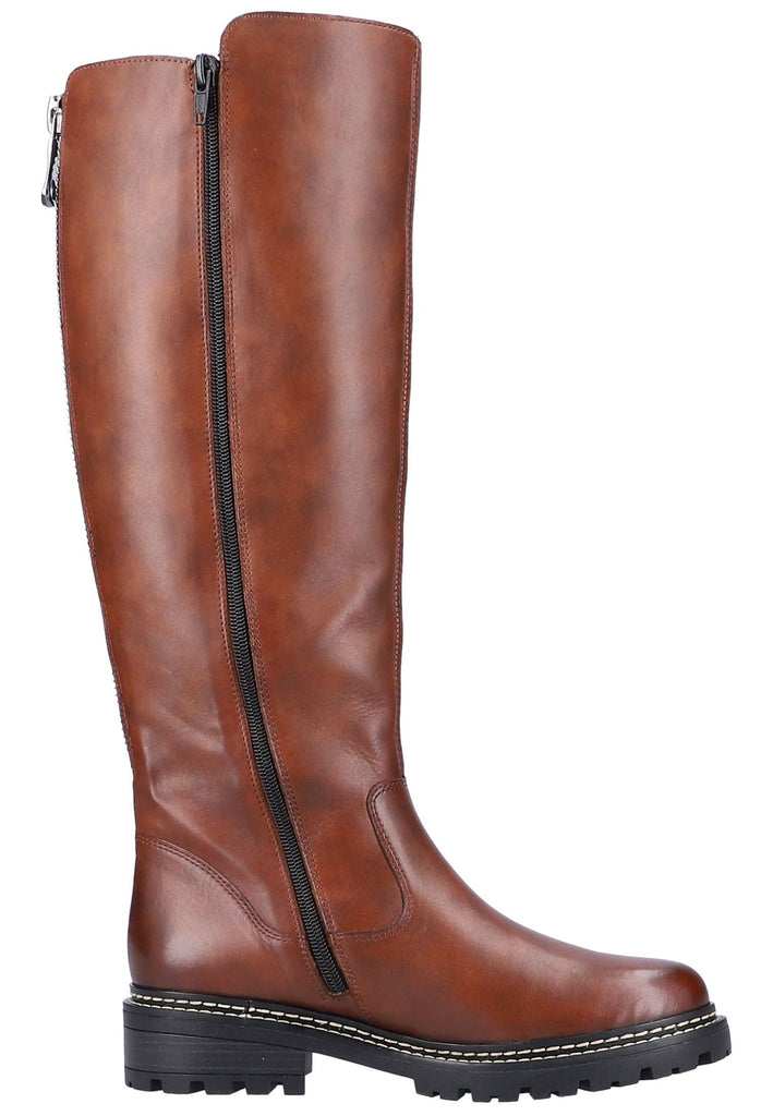 Remonte Stiefel Glattleder Chestnut