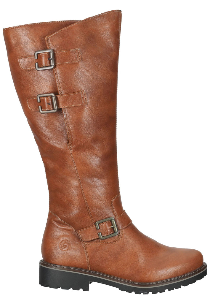 Remonte Stiefel Lederimitat Cuoio Warmfutter