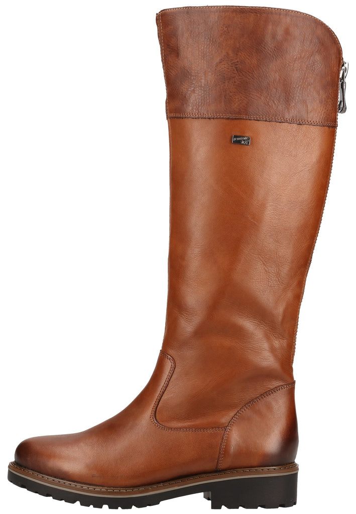 Stiefel Remonte Stiefel Glattleder Braun Warmfutter