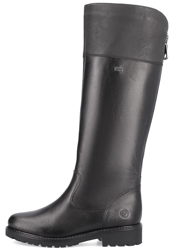 Stiefel Remonte Stiefel Glattleder Schwarz