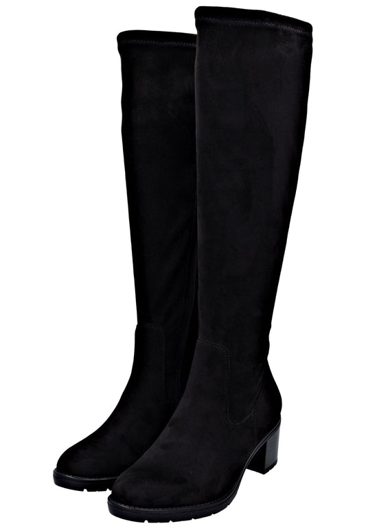 Remonte Stiefel Textil Schwarz
