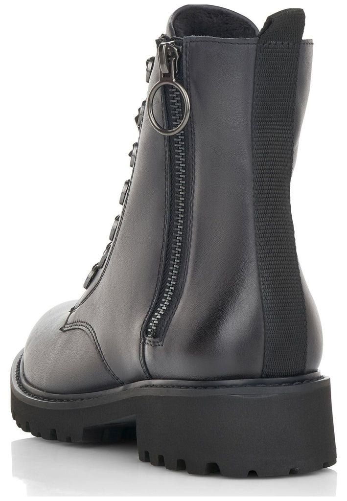 Remonte Stiefelette Glattleder Blau