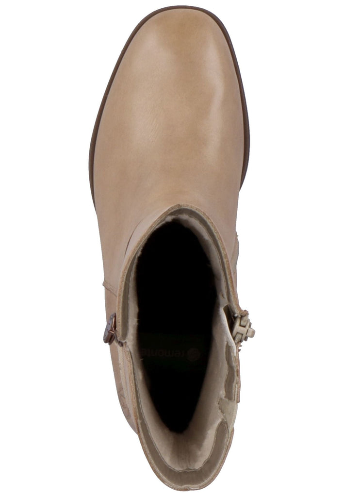Remonte Stiefelette Glattleder Braun