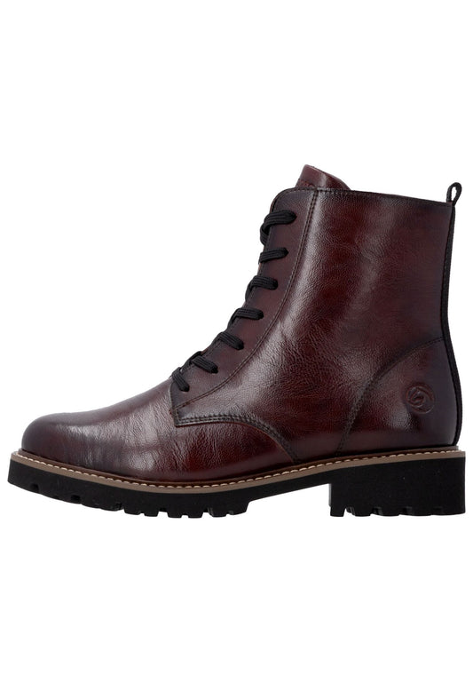 Remonte Stiefelette Glattleder Braun Warmfutter