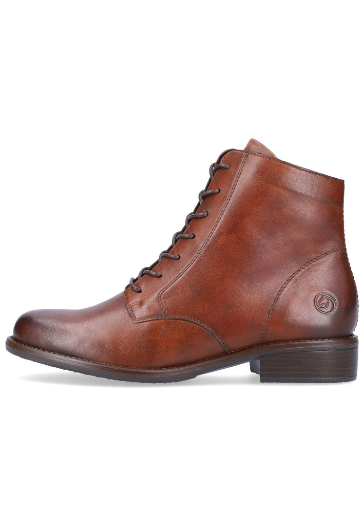 Remonte Stiefelette Glattleder Chestnut