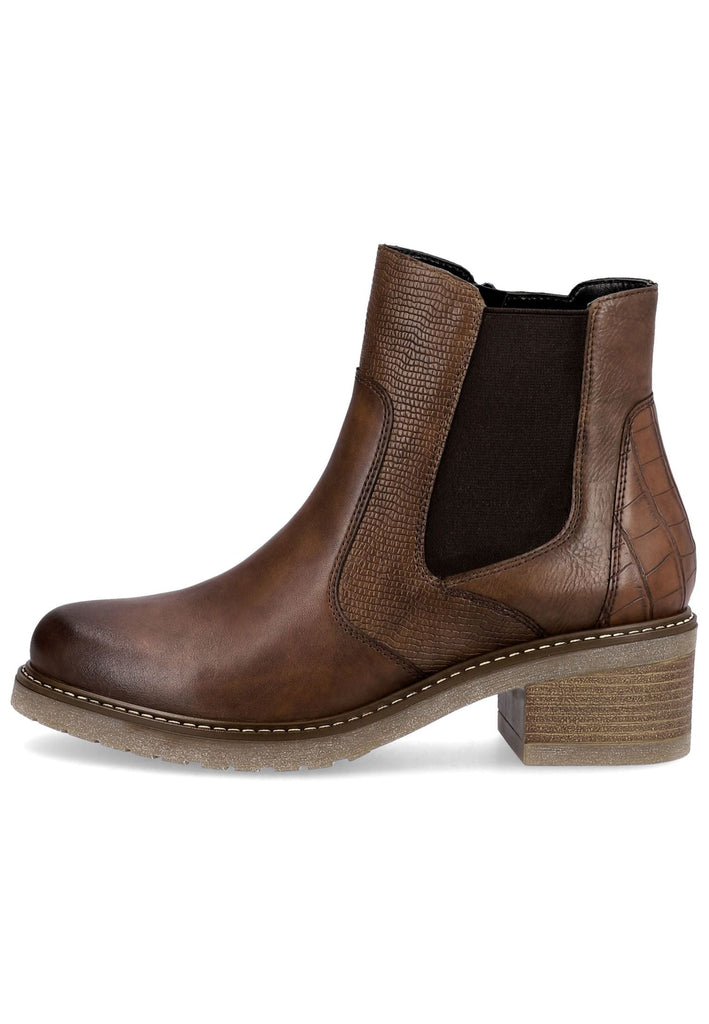 Remonte Stiefelette Glattleder Chestnut