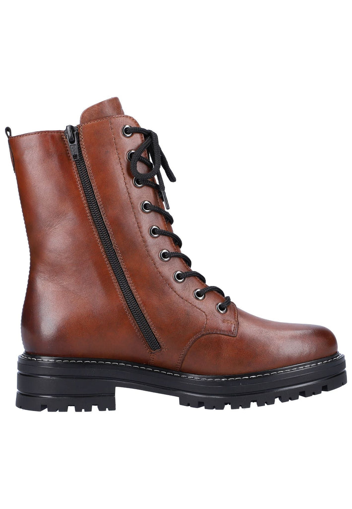 Remonte Stiefelette Glattleder Chestnut Warmfutter