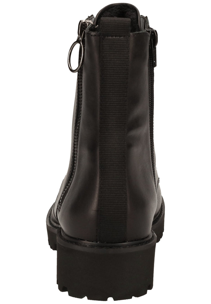 Remonte Stiefelette Glattleder Schwarz