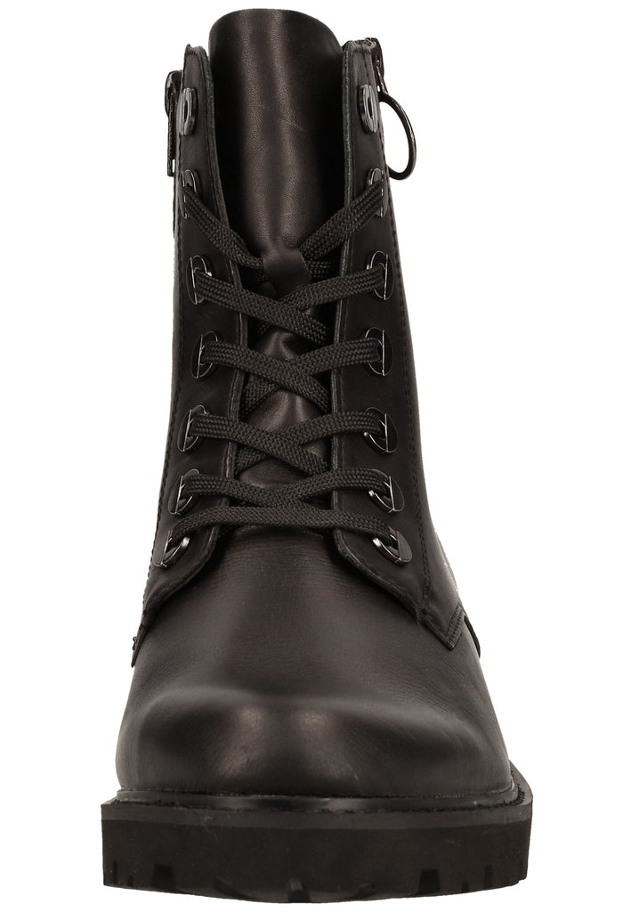 Remonte Stiefelette Glattleder Schwarz