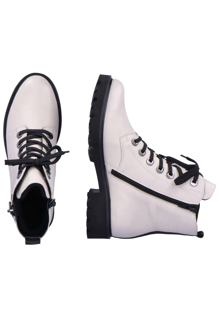 Remonte Stiefelette Glattleder Weiß