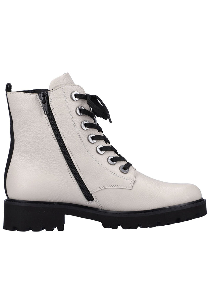 Remonte Stiefelette Glattleder Weiß