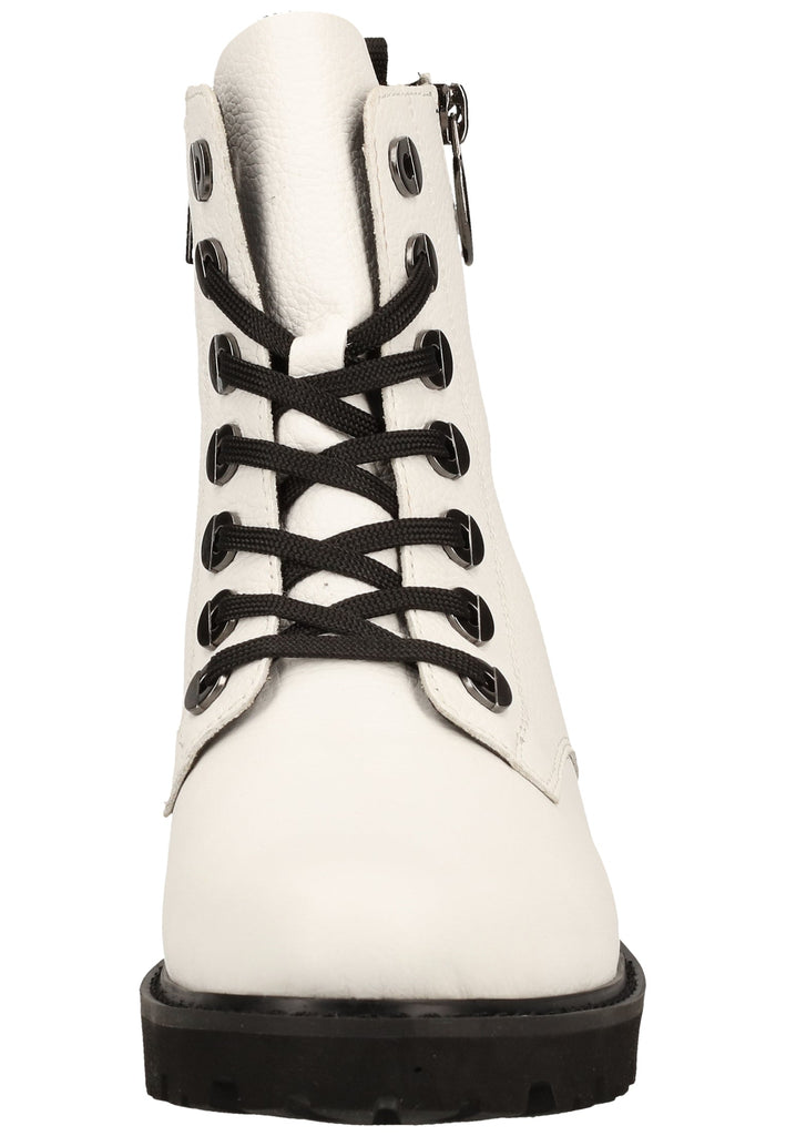 Remonte Stiefelette Glattleder Weiß Warmfutter