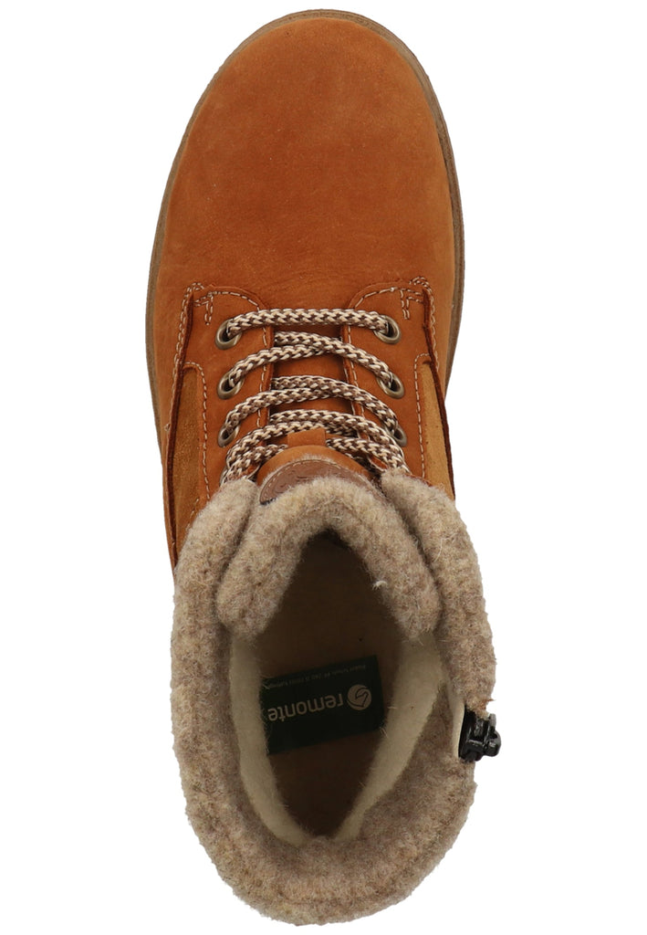 Remonte Stiefelette Leder Braun Warmfutter