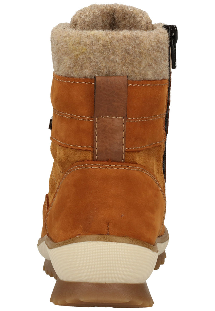 Remonte Stiefelette Leder Braun Warmfutter