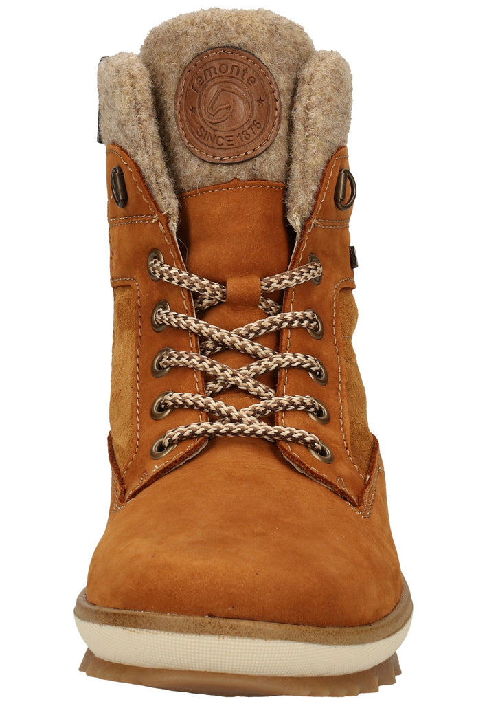 Remonte Stiefelette Leder Braun Warmfutter