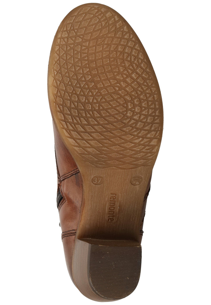 Remonte Stiefelette Leder Braun Warmfutter